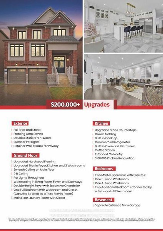 112 Holland Vista St, House other with 5 bedrooms, 4 bathrooms and 2 parking in Holland Landing ON | Image 40