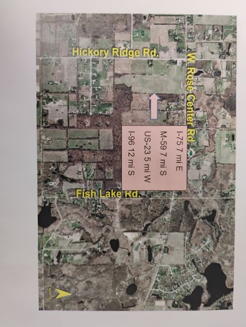 VL Hickory Ridge Rd, Rose Township, MI, 48442 | Card Image