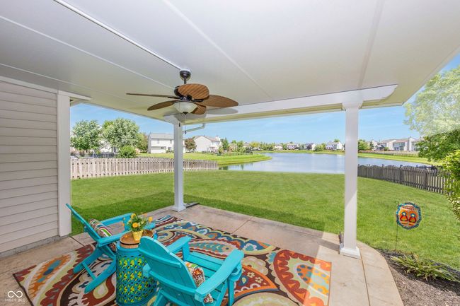 What a perfect place to relax after a long day or entertain guests! The patio roof was constructed in 2019 & includes a transferable lifetime warranty! | Image 6