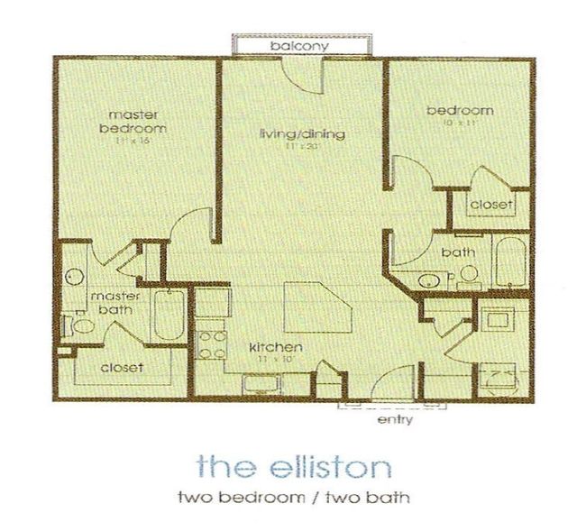 APT-318 - 3000 Vanderbilt Pl, Condo with 2 bedrooms, 2 bathrooms and 2 parking in Nashville TN | Image 30