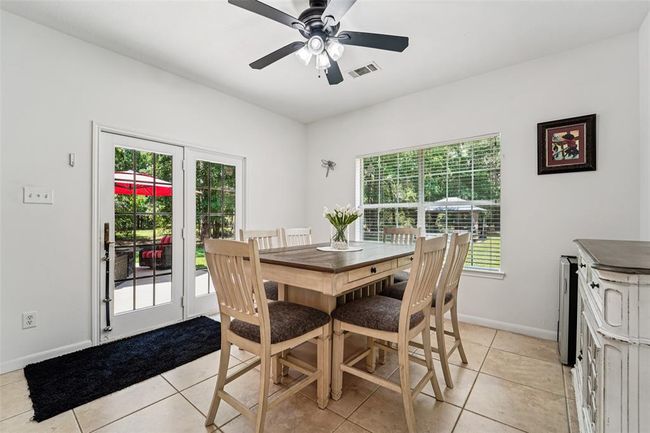 Breakfast area opens up onto the patio. | Image 14