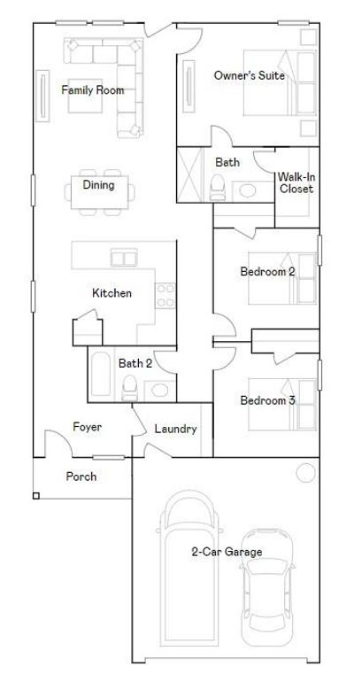 21103 Newberry Grove Lane, House other with 3 bedrooms, 2 bathrooms and null parking in Humble TX | Image 2