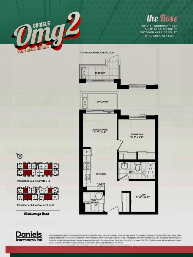312 - 58 Sky Harbour Dr, Condo with 2 bedrooms, 1 bathrooms and 1 parking in Brampton ON | Image 13
