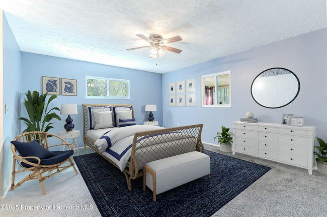 Virtually Staged Primary Bedroom | Image 22