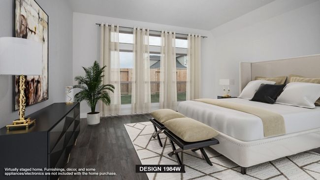 Bedroom featuring wood finished floors | Image 7