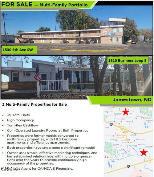 1610 Business Loop E, Jamestown, ND, 58401-5951 | Card Image