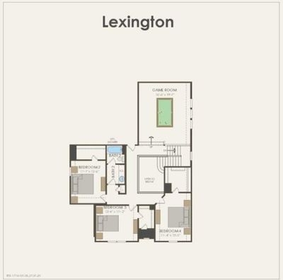 Pulte Homes, Lexington floor plan | Image 3