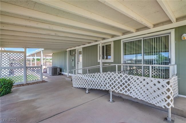 View of patio with central AC unit | Image 29