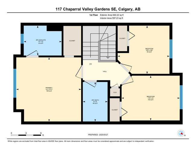117 Chaparral Valley Gdns Se, Townhouse with 3 bedrooms, 3 bathrooms and 2 parking in Calgary AB | Image 49