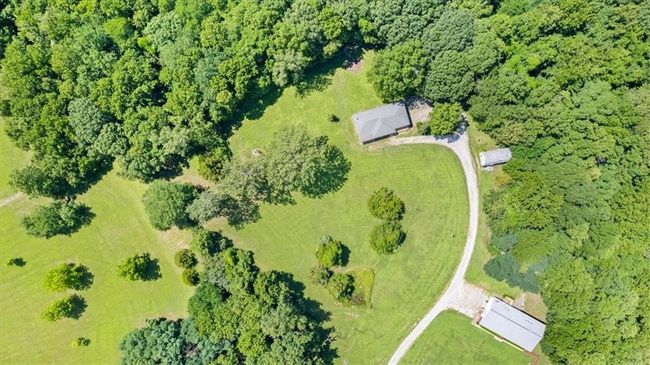 Drone / aerial view featuring a forest view | Image 36
