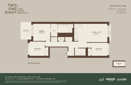 2-218 23rd St, Brooklyn, NY, 11232-1307 | Card Image