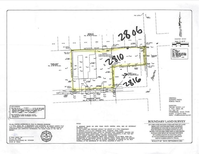 This prime plot in Pasadena is perfect for building in a thriving area. Located off Preston and minutes from Beltway 8, it offers easy access to major roads, ideal for both commercial and residential development. Whether you're planning a business venture or a custom home, this property provides endless possibilities with its strategic location and versatile zoning. Don't miss the chance to make your vision a reality! | Image 6