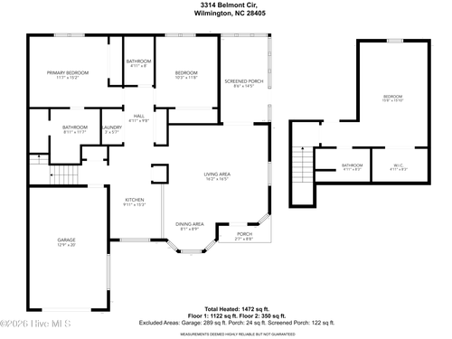 3314 Belmont Cir, Wilmington, NC, 28405-6474 | Card Image