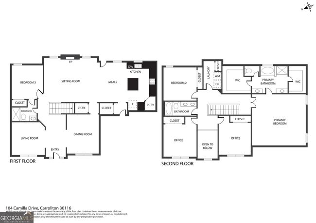 104 Camilla Dr, House other with 5 bedrooms, 3 bathrooms and 6 parking in Carrollton GA | Image 21