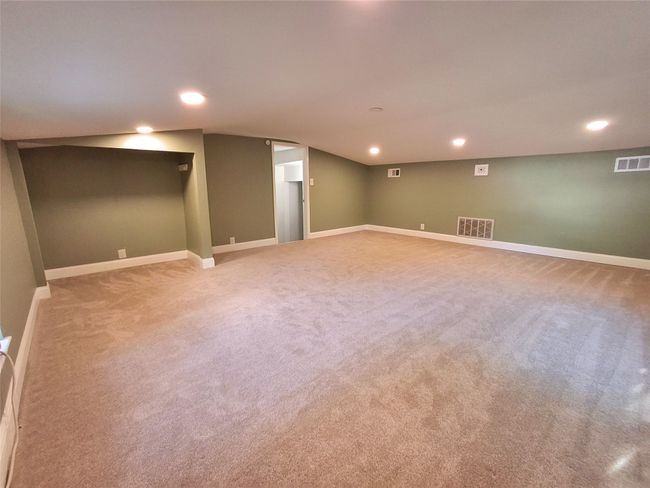 Finished Bonus featuring recessed lighting, carpet floors, and baseboards | Image 9