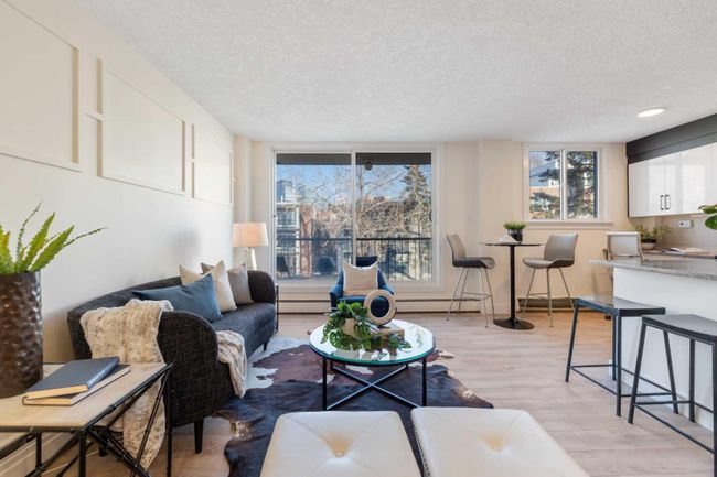 301 - 934 2 Avenue Nw, Home with 1 bedrooms, 1 bathrooms and 1 parking in Calgary AB | Image 4