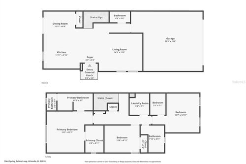 1064 Spring Palms Loop, ORLANDO, FL, 32828-5342 | Card Image