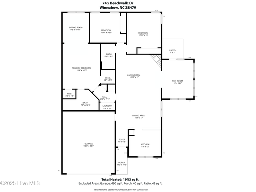 745 Beachwalk Dr, Winnabow, NC, 28479-5194 | Card Image