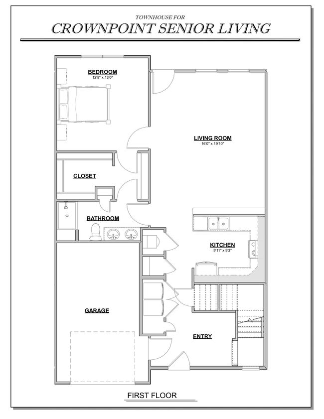1524 Crownpoint Dr, Townhouse with 3 bedrooms, 2 bathrooms and null parking in Rockingham VA | Image 50