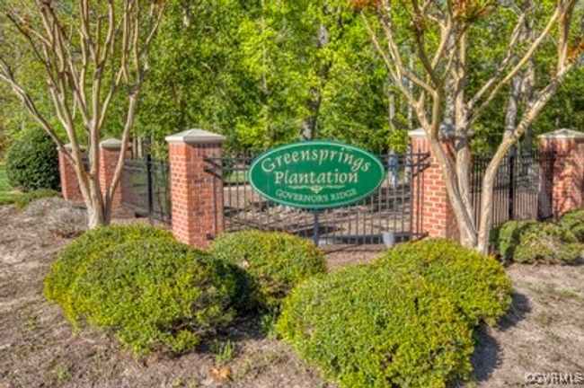 Community / neighborhood sign featuring fence | Image 34