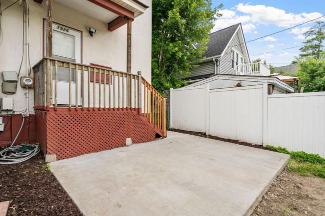 Huge concrete patio off kitchen, perfect for grilling! | Image 27