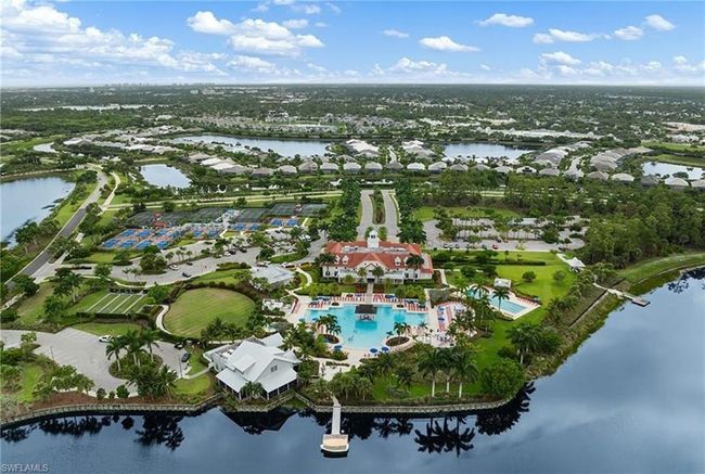 Bird's eye view featuring a water view | Image 34