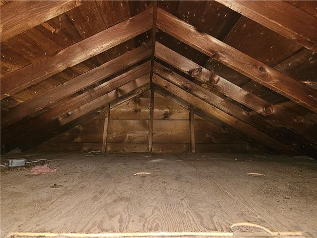 View of unfinished attic | Image 23