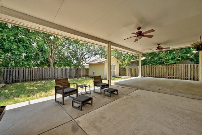 Covered back patio (owners furniture prior to current occupants) | Image 28