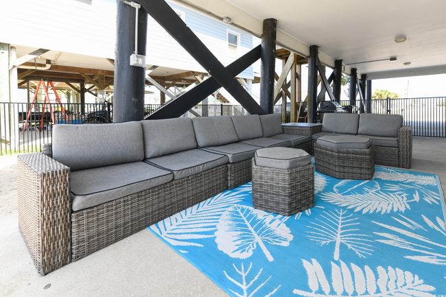 View of patio / terrace featuring fence and an outdoor hangout area | Image 29