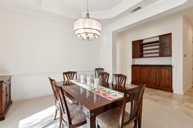 Spacious dining room and lovely dry bar - wine storage | Image 11