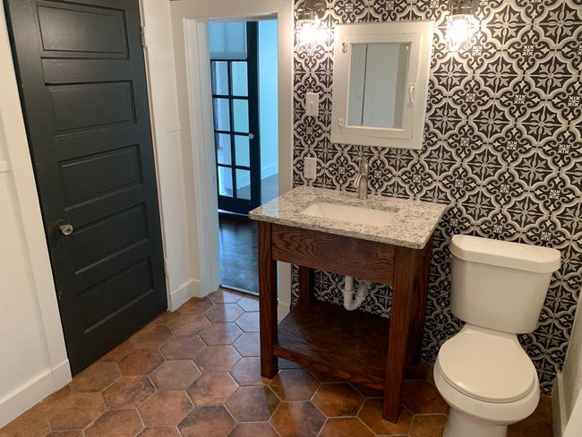 Half bathroom with toilet and vanity | Image 11