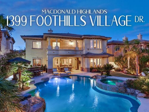 1399 Foothills Village Dr, Henderson, NV, 89012-7263 | Card Image