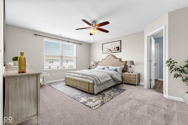 bedroom featuring carpet and ceiling fan | Image 14