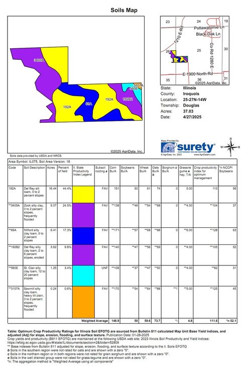 1935 N State Route 49, Crescent City, IL, 60928 | Card Image