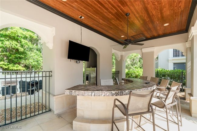 View of patio featuring ceiling fan | Image 22