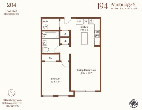 204-194 Bainbridge St, Brooklyn, NY, 11233-1802 | Card Image