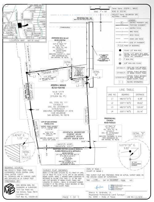 1328 Holbrook Road, San Antonio, TX, 78218 | Card Image