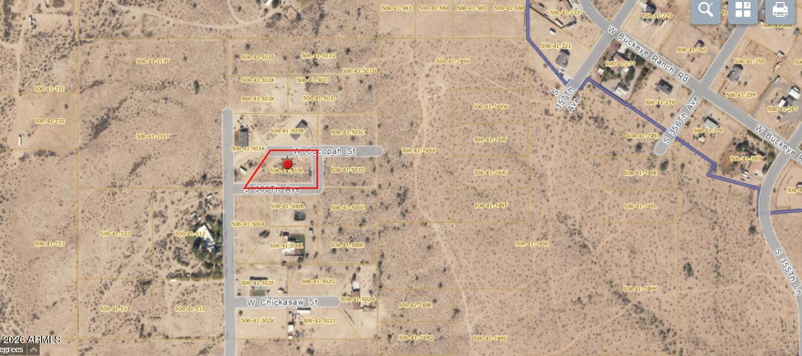 Land in Tonopah