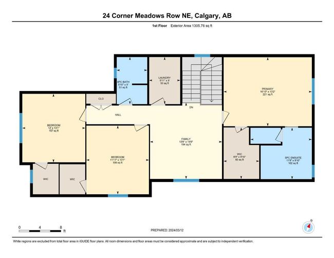 24 Corner Meadows Row Ne, House detached with 6 bedrooms, 3 bathrooms and 7 parking in Calgary AB | Image 47