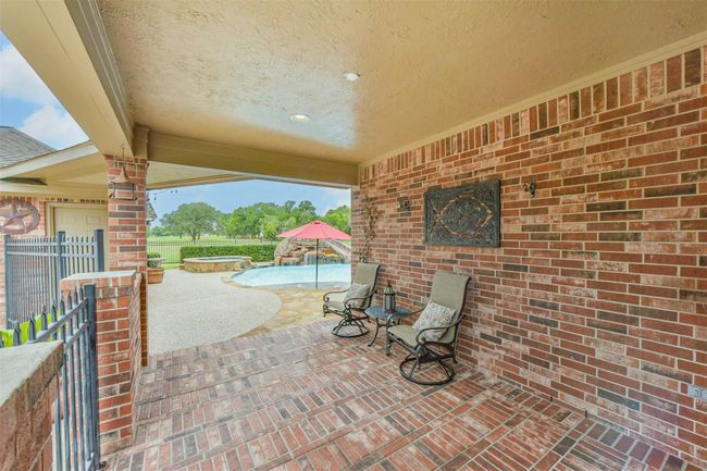 Covered all brick patio | Image 41