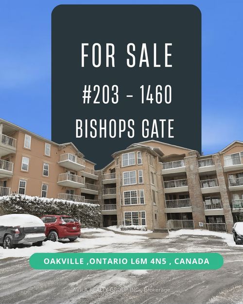 203-1460 Bishops Gate, Oakville, ON, L6M4N5 | Card Image