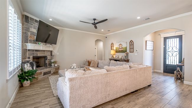 Living room with recessed lighting | Image 5