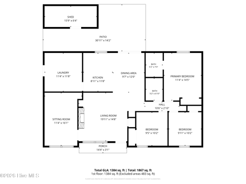 3100 Darby St, Midway Park, NC, 28544-1656 | Card Image