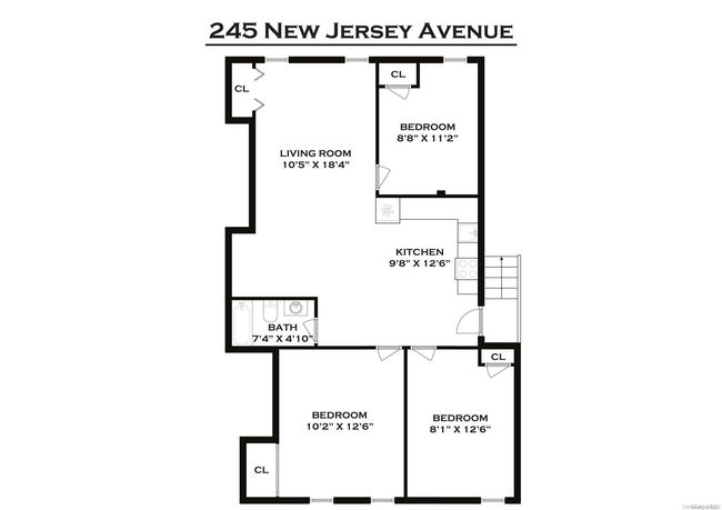 APT-2 - 245 New Jersey Ave, Condo with 3 bedrooms, 1 bathrooms and null parking in Brooklyn NY | Image 14