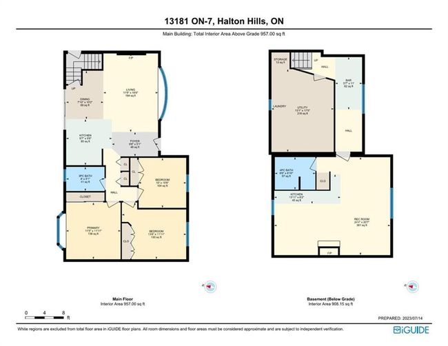 13181 Highway 7, House other with 3 bedrooms, 2 bathrooms and 8 parking in Georgetown ON | Image 19