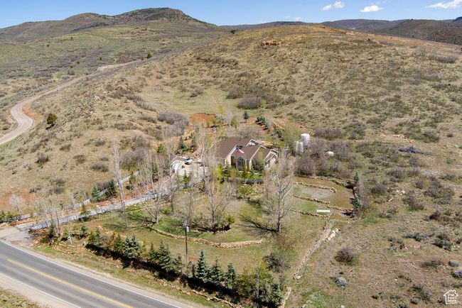 Aerial view featuring a mountain view | Image 49