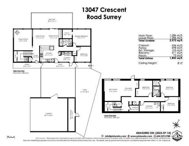 13047 Crescent Road, House other with 5 bedrooms, 2 bathrooms and 2 parking in Surrey BC | Image 34