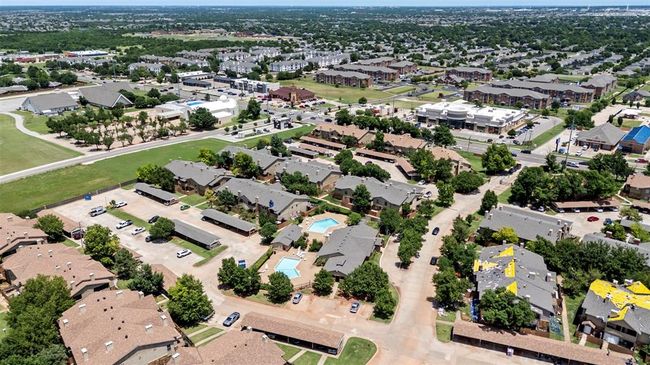 Aerial overview of property's location with nearby suburban area | Image 21
