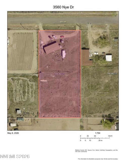 3560 Nye Drive, Washoe Valley, NV, 89704 | Card Image