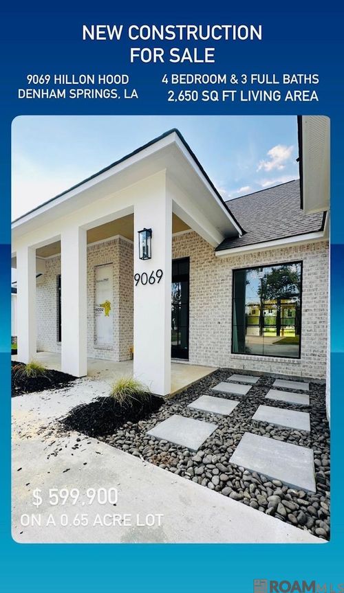 9069 Hillion Hood Rd, Denham Springs, LA, 70726 | Card Image